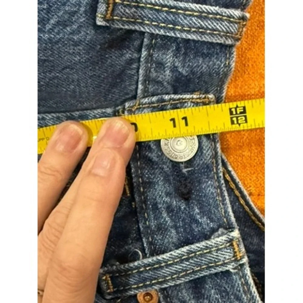 Levis 501 Original Fit Jeans Mens 31x32 Blue‎ Denim Straight Leg Button Fly